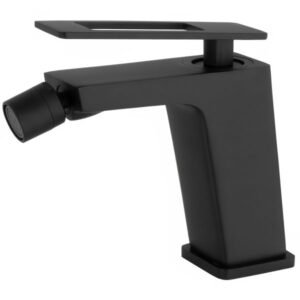 Grifo de bidet serie "Oporto" negro