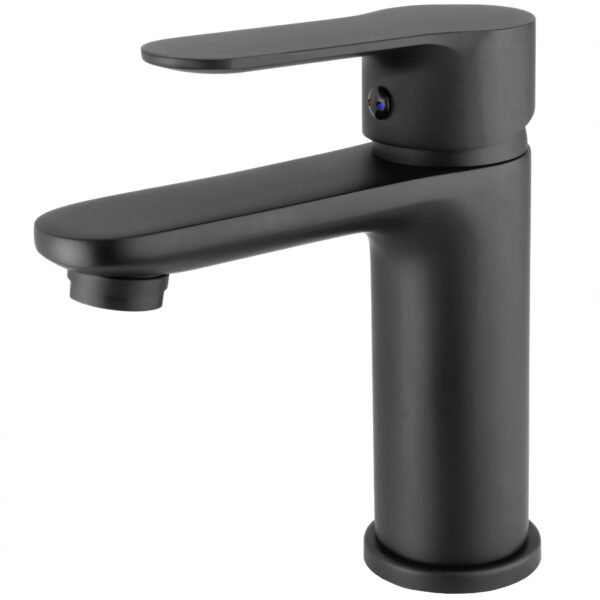 Grifo de lavabo serie "Guarda" negro